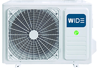 Aire acondicionado - Wide WDS12ECO-R32, Split 1x1, 2900 frig/h, 3010 kcal/h, Inverter, Bomba de calor, Blanco