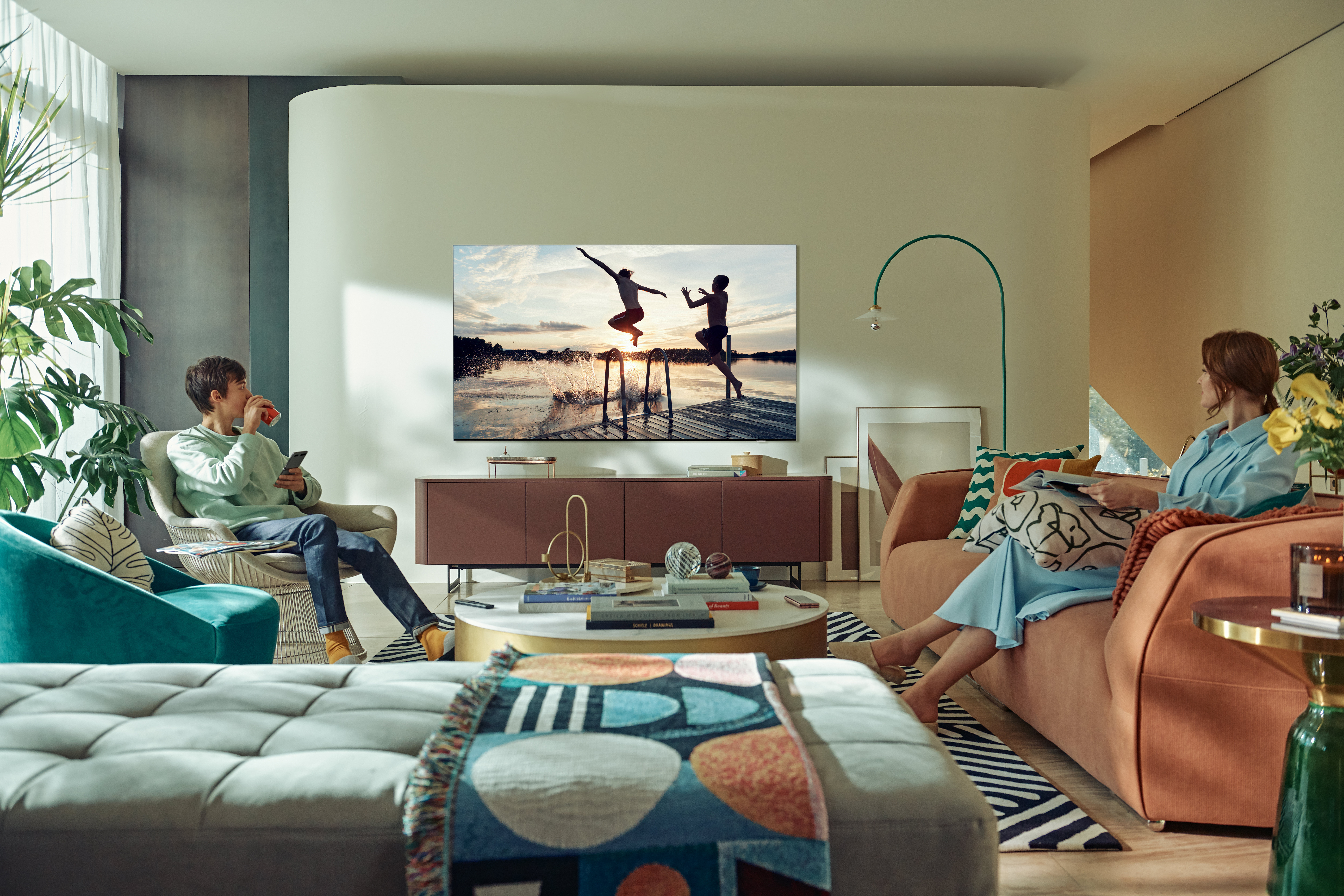 SAMSUNG QN95A (2021) 55 Zoll Neo QLED 4K Fernseher