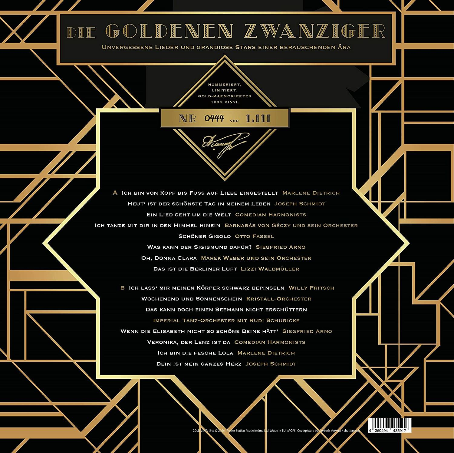 VARIOUS - DIE GOLDENEN ZWANZIGER  - (Vinyl)