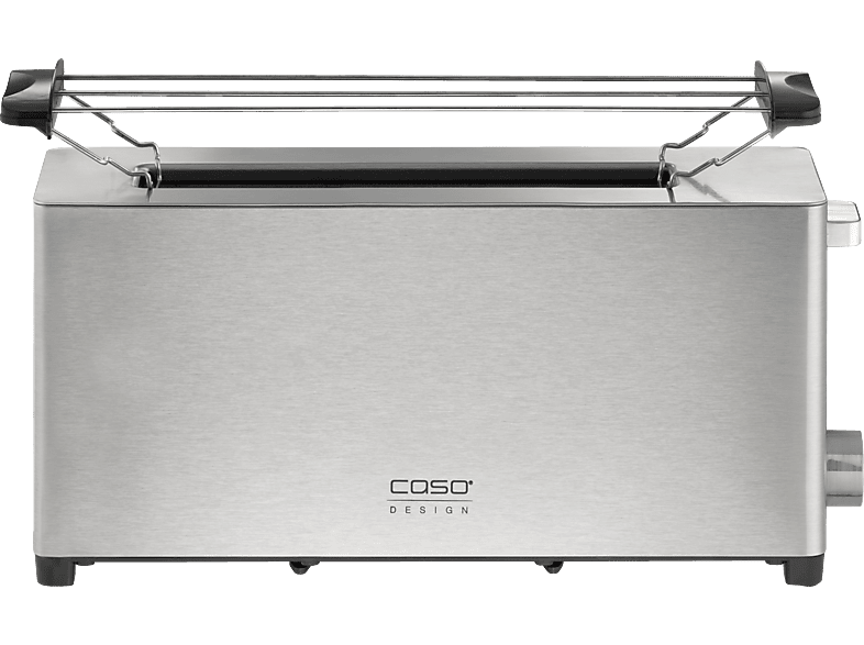 Watt, 1) Classico (1050 Silber T2 Schlitze: Toaster Design CASO