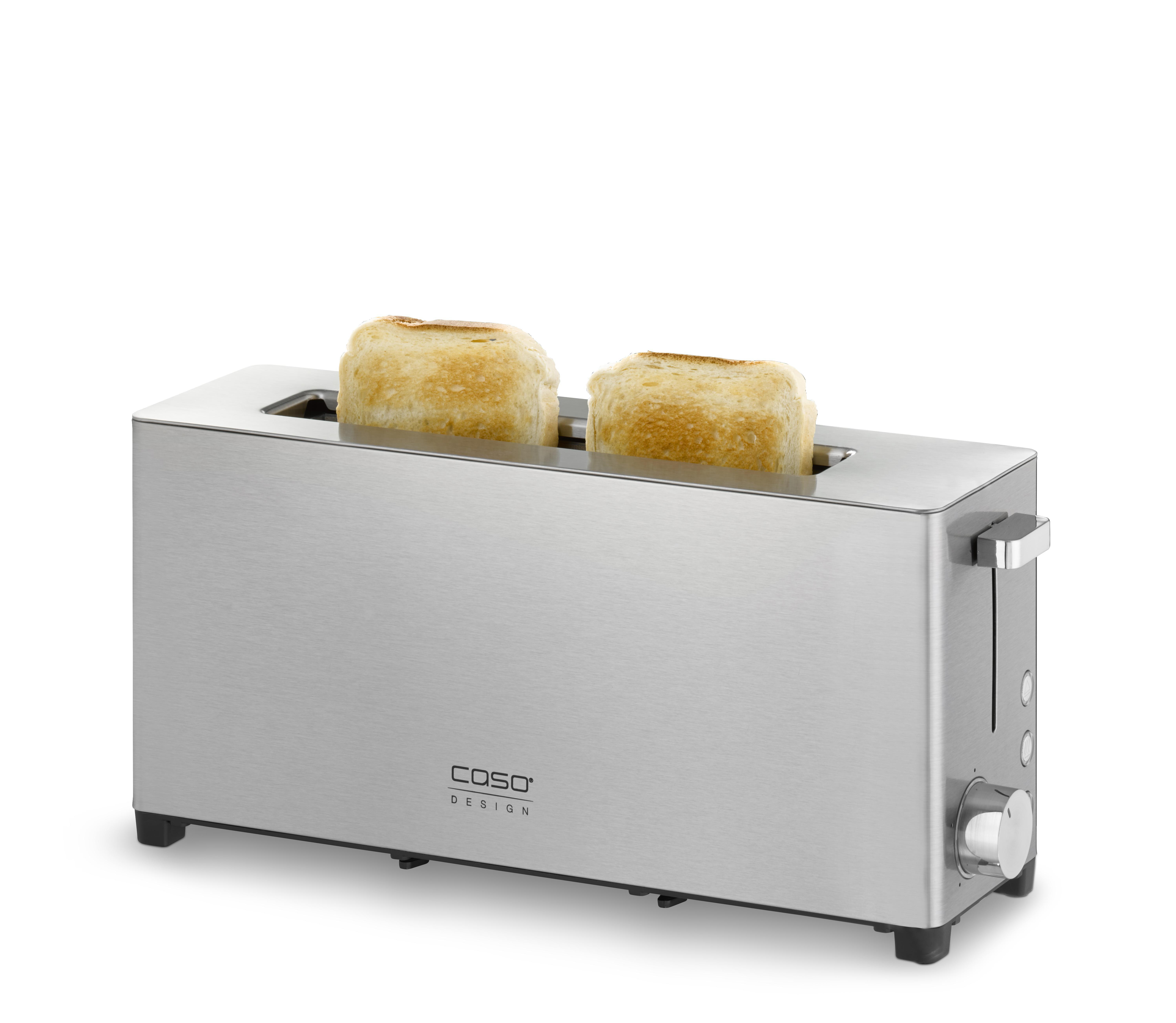 Classico 1) Silber Watt, Design Schlitze: (1050 Toaster CASO T2