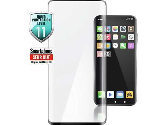 HAMA 3D-Full-Screen - Vetro protettivo (Adatto per modello: Xiaomi Mi 10 (Pro) 5G)