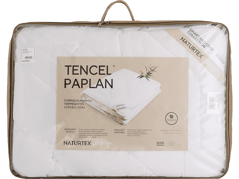 NATURTEX Tencel paplan, 140x200cm, 600g