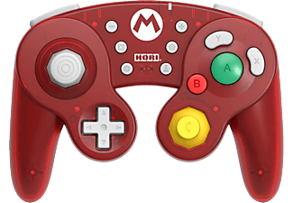 HORI Battle Pad Mario Edition - Controller (Rot)