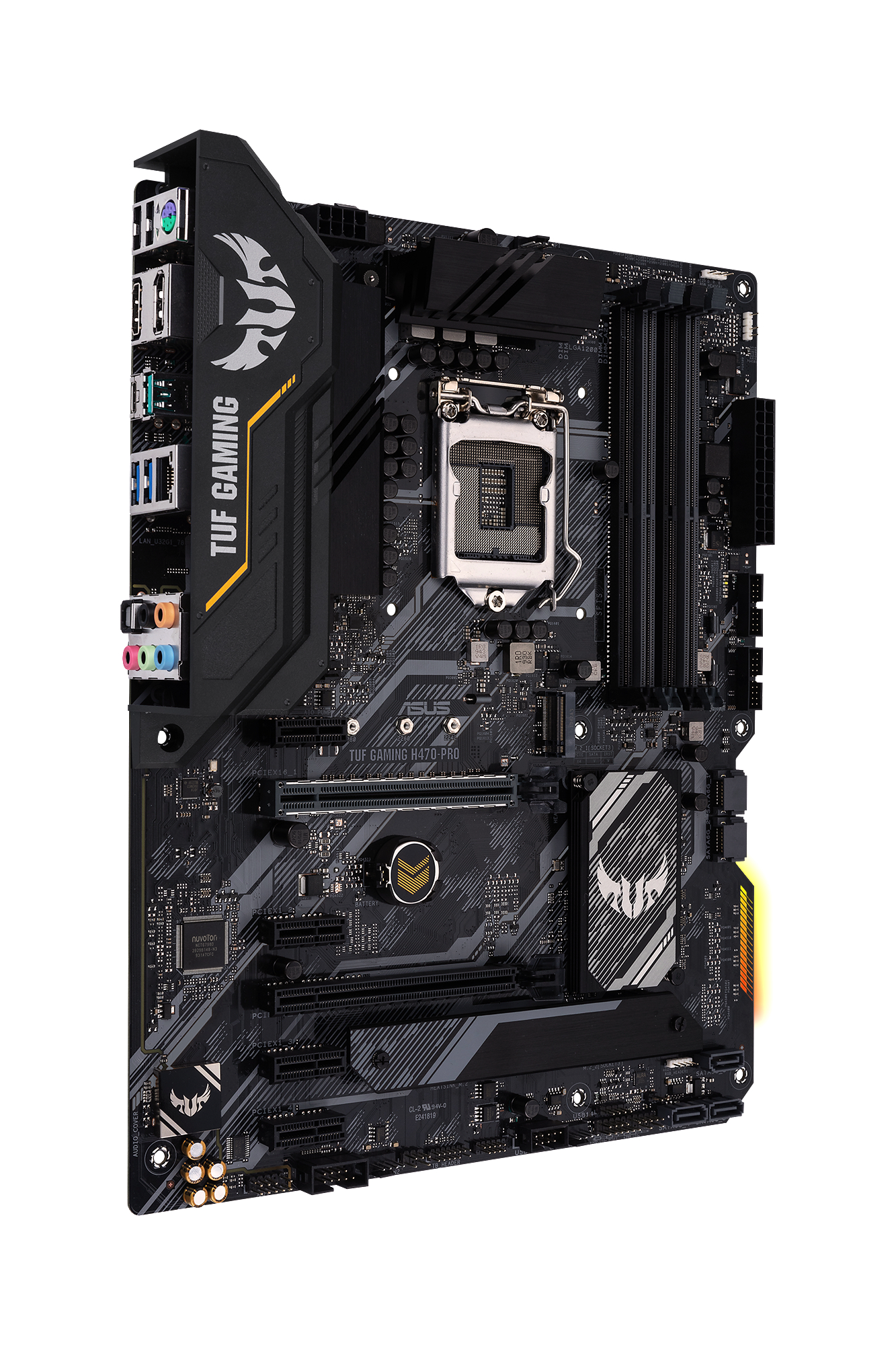 ASUS TUF GAMING H470-PRO Mainboard Schwarz