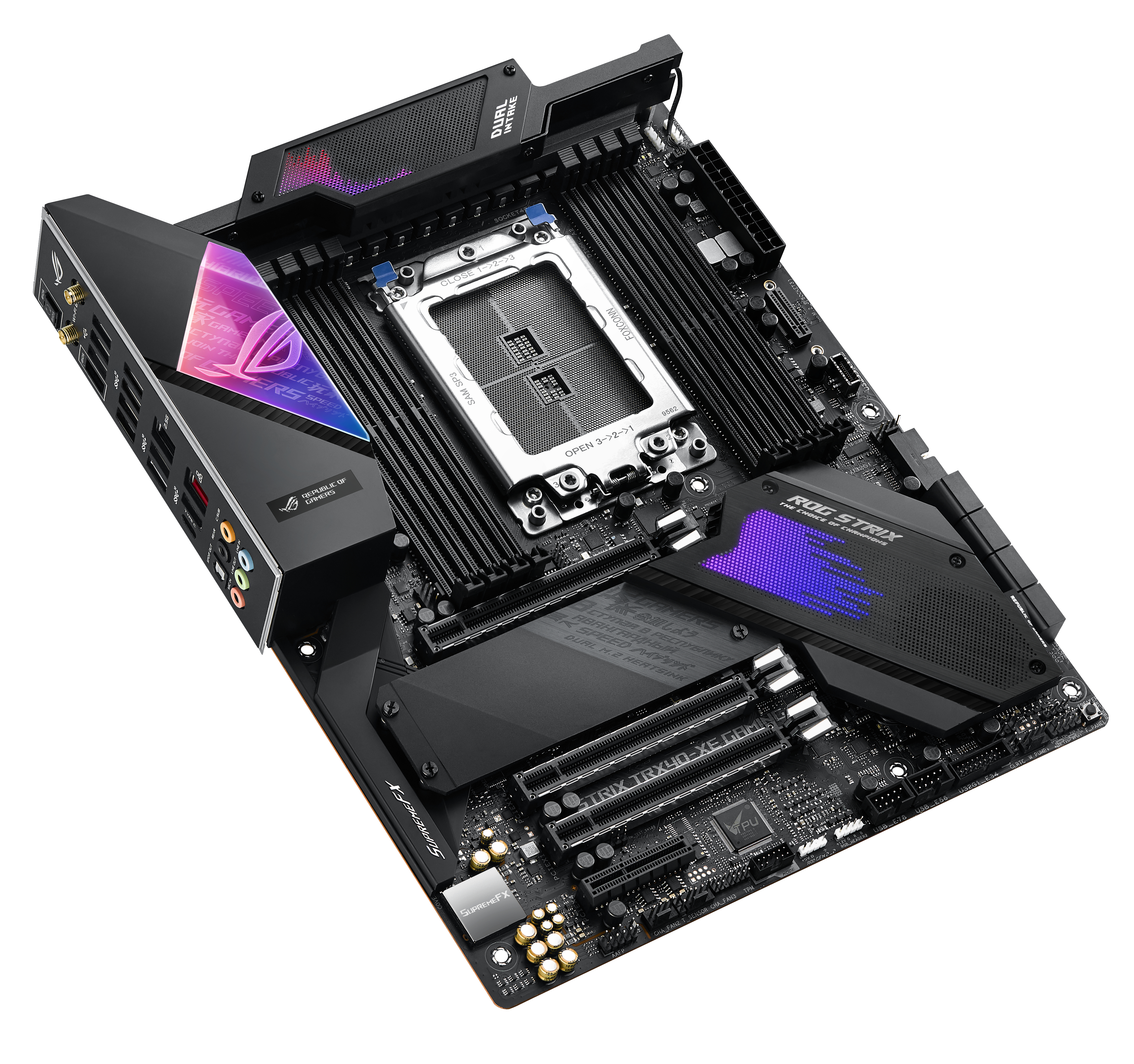 ASUS ROG STRIX TRX40-XE GAMING Mainboard Schwarz