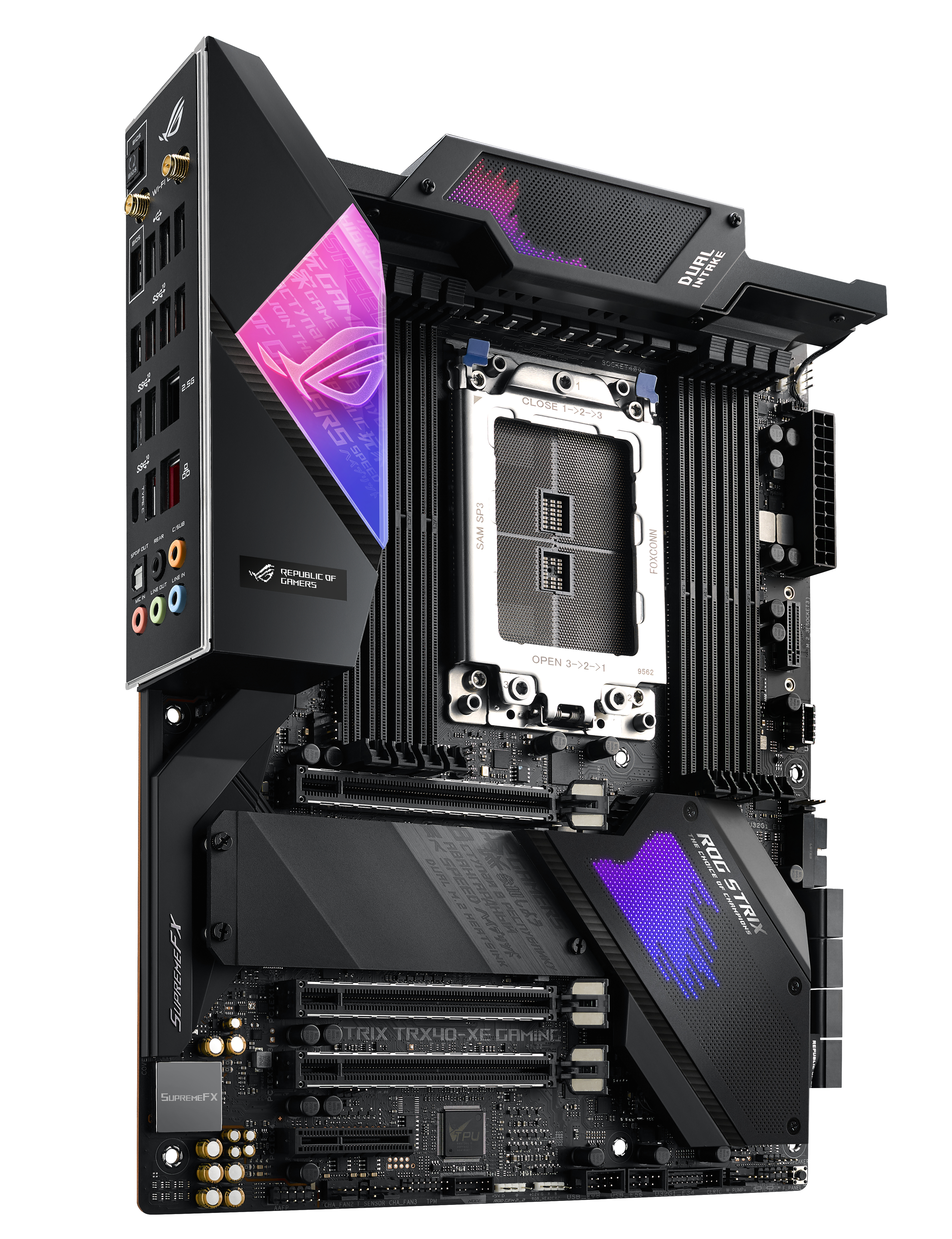 ASUS ROG STRIX TRX40-XE GAMING Mainboard Schwarz