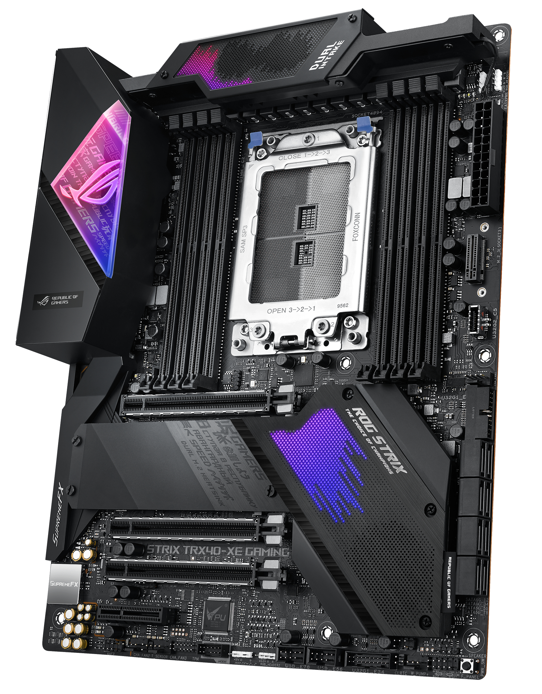 ASUS ROG STRIX TRX40-XE GAMING Mainboard Schwarz