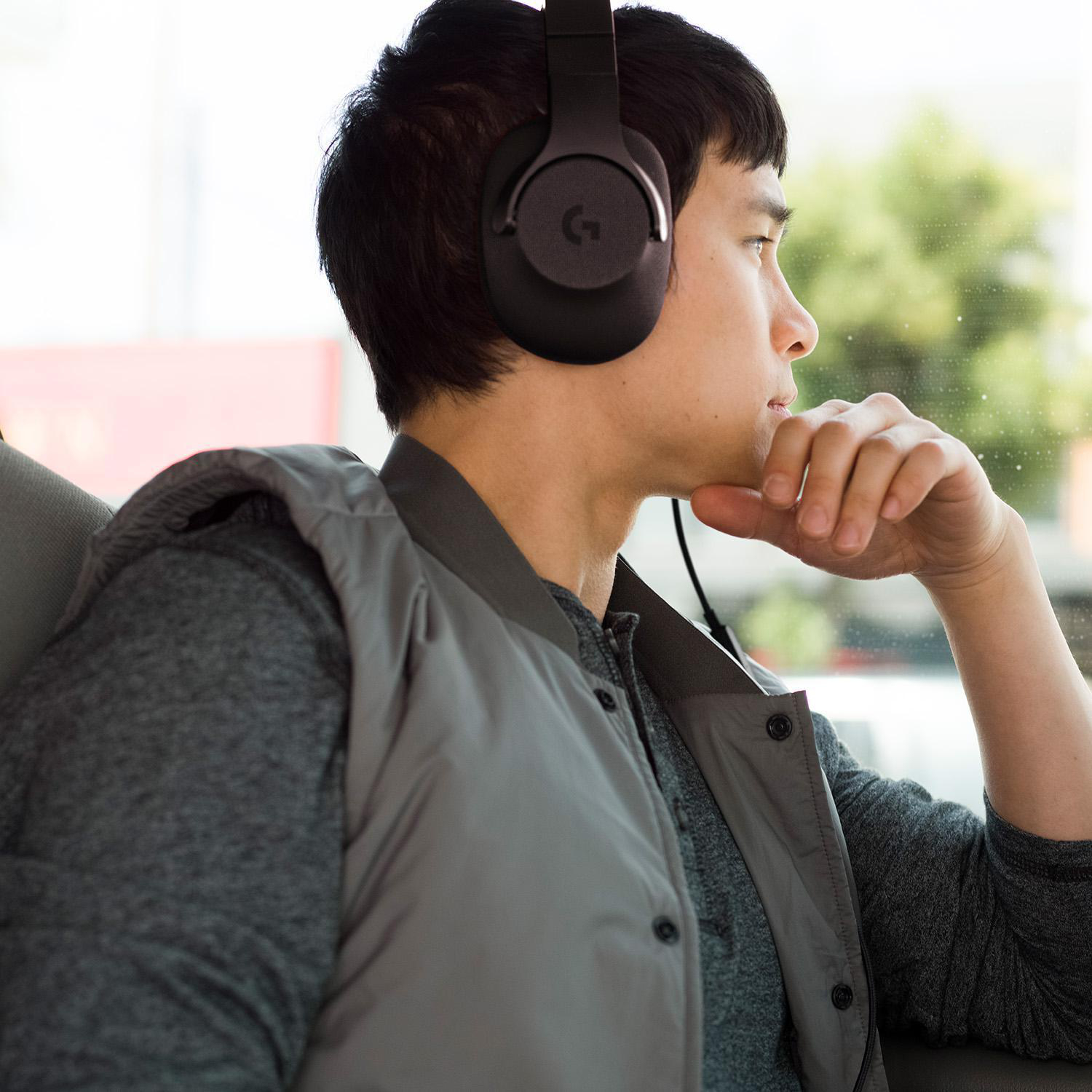 LOGITECH G433 Surround Gaming, Over-ear Headset Triple Black