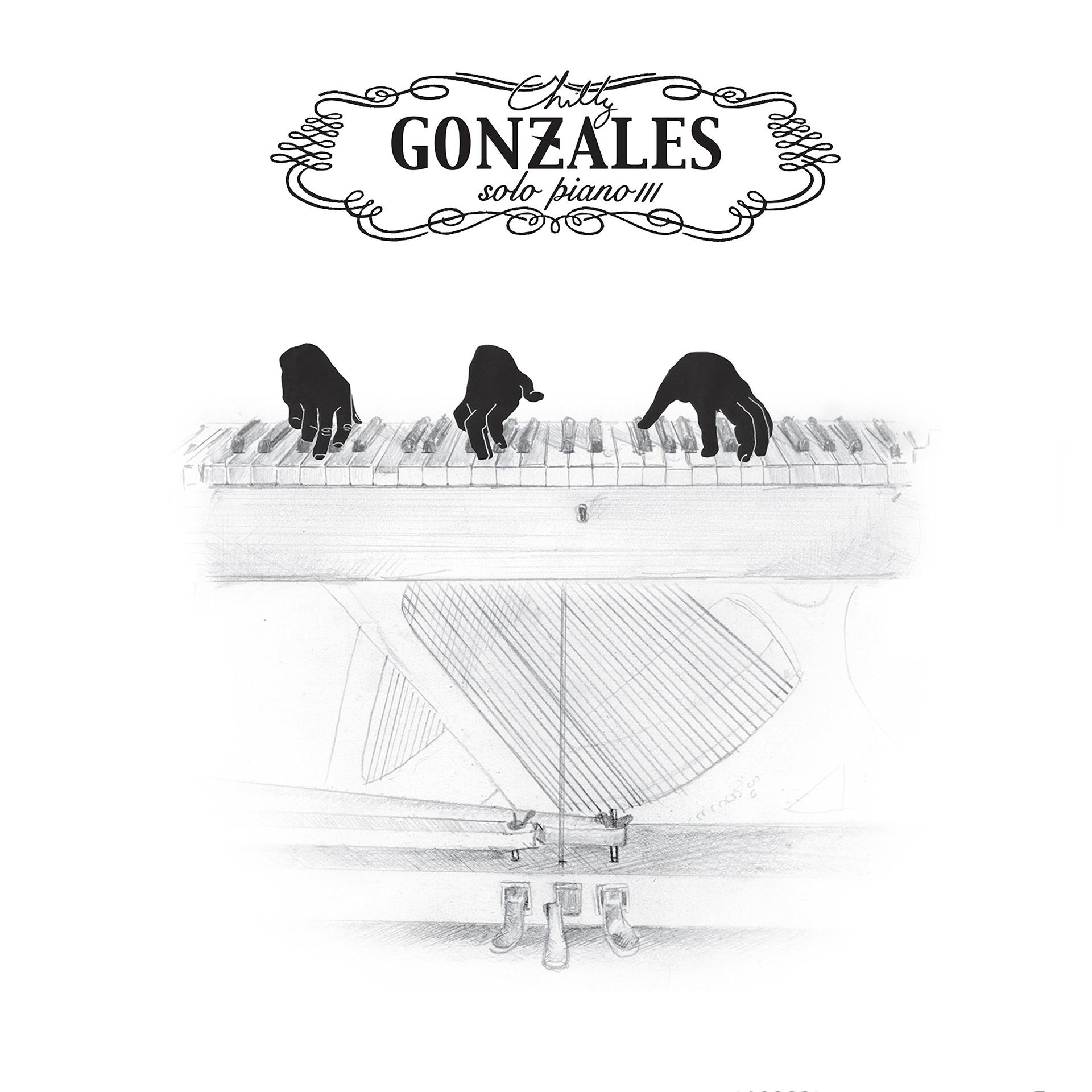 Ein Albumcover, das eine Klaviertastatur mit darüber spielenden Händen zeigt.
