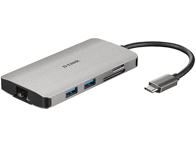 Thumbnail - D-LINK DUB-M810 USB Hub, Grau