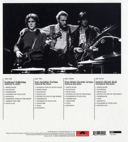 Cream - Live Goodbye Tour - (CD) 1968 