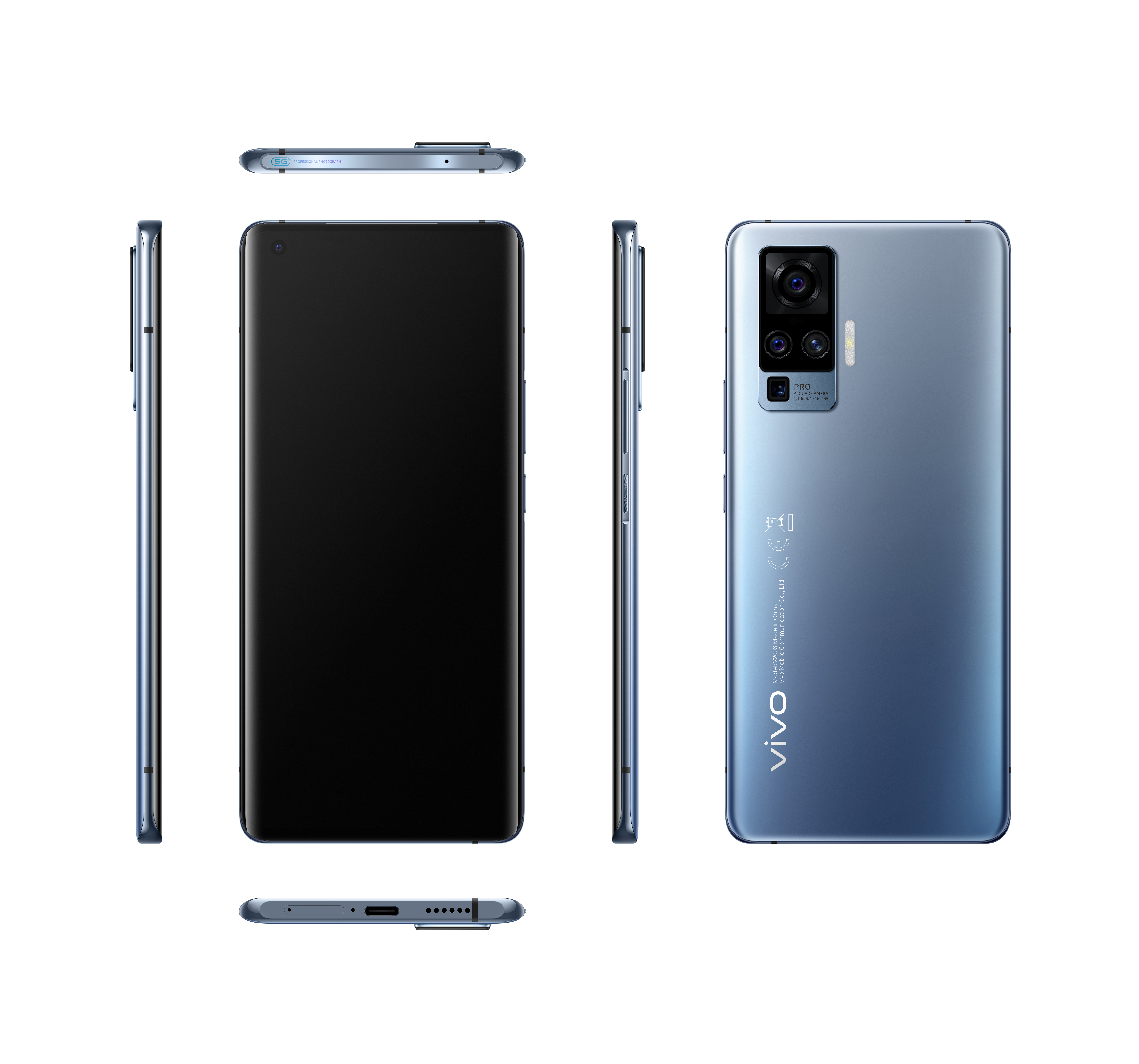 VIVO X51 256GB Akıllı Telefon Alpha Gri
