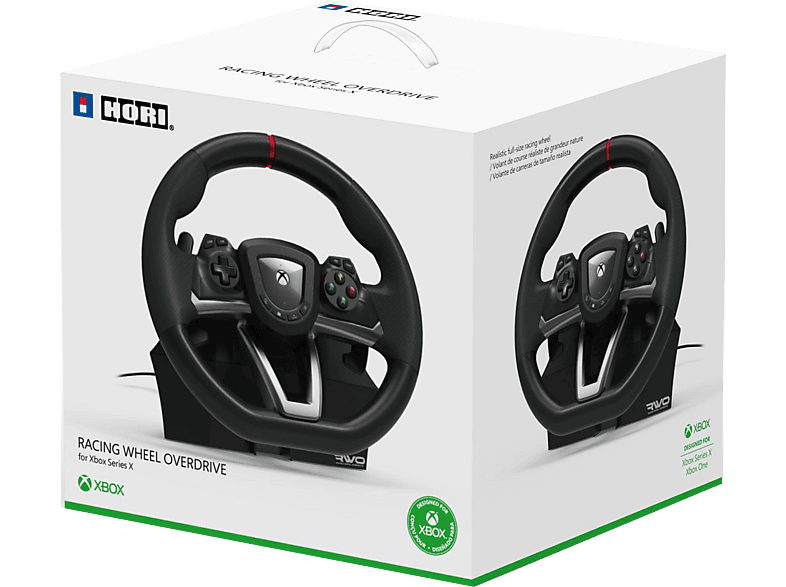HORI Racing Wheel Overdrive für Xbox One X/S, Xbox One, PC Lenkrad mit Fusspedalen — Foto 3 von 3