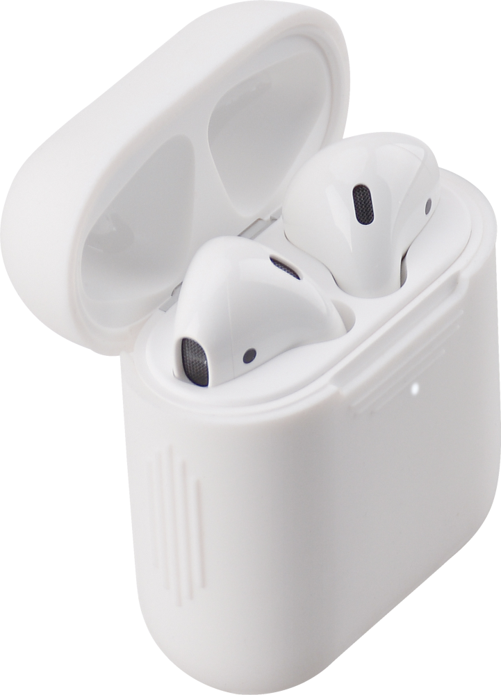 ISY Oplaadcase cover voor AirPods Wit (IEC-1000-WH)