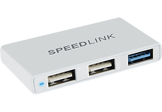 SPEED LINK Pleca USB-C-USB-A hub ezüst (SL-140200-SR)