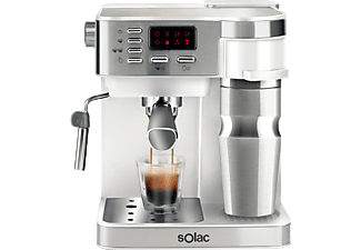 SOLAC CE4497 Multri Stillo Multifunkcionális kombinált kávéfőző, fehér