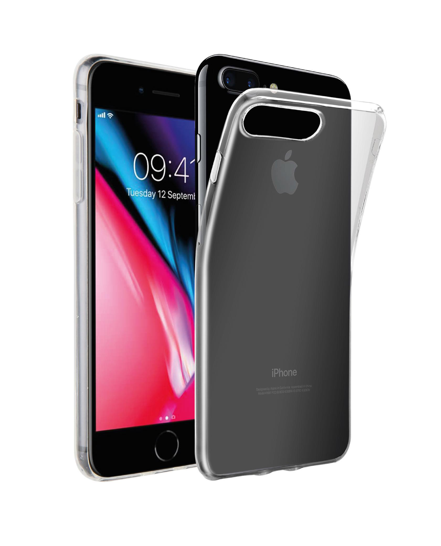 Super Transparent Slim, Plus, iPhone 8 Plus, 7 VIVANCO iPhone Apple, Backcover,