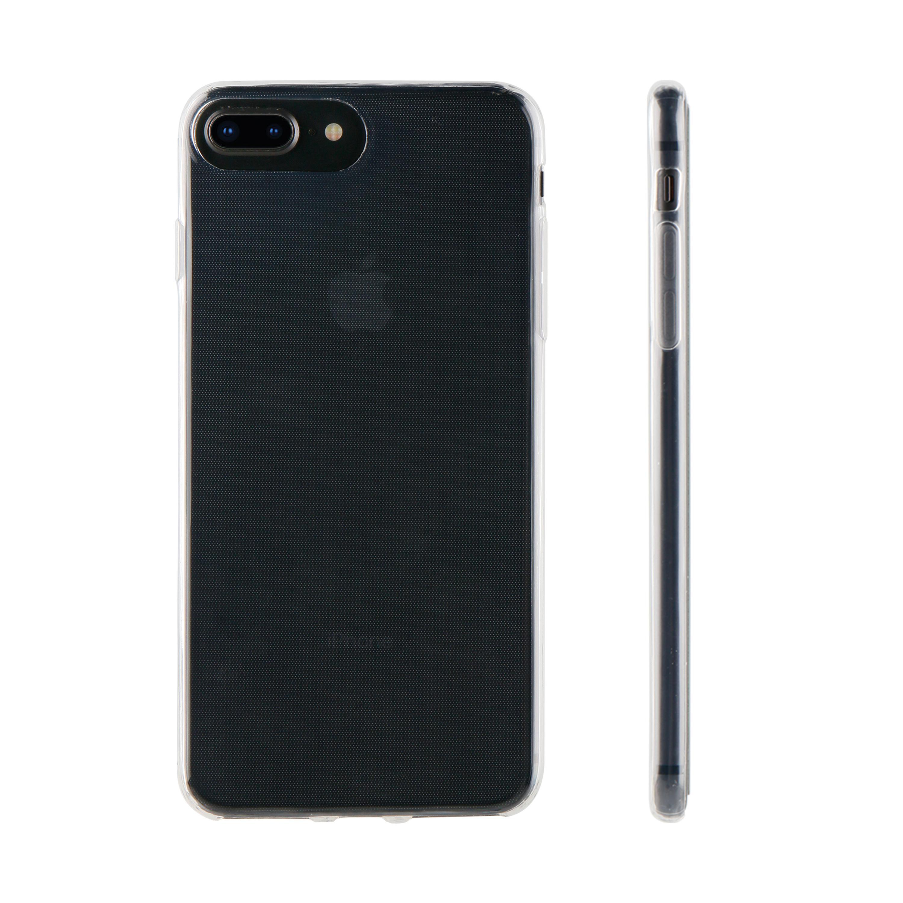 VIVANCO Super Slim, Transparent 8 7 Plus, iPhone Plus, Backcover, Apple, iPhone