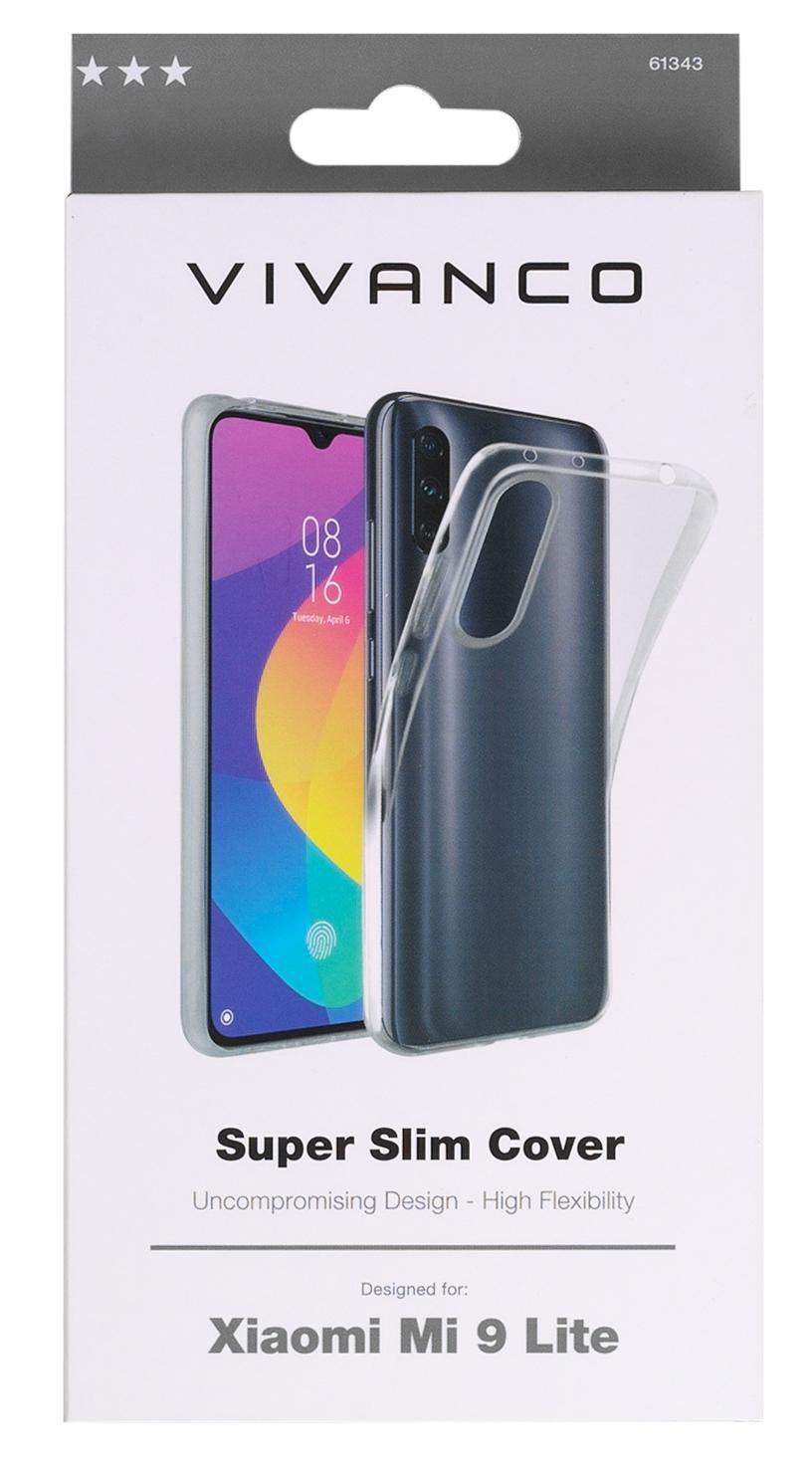 VIVANCO Super Slim, Backcover, Xiaomi, 9 Lite, Mi Transparent