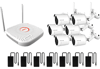 AMIKO 6 kamerás Wi-Fi IP megfigyelő- és rögzítőrendszer bővíthető (AMIKOKIT-6900)