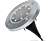 GARDEN OF EDEN 11440B LED-es leszúrható szolár lámpa, kör alakú, hidegfehér, 11 cm