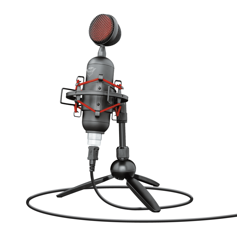 TRUST GXT 244 Buzz USB streaming mikrofon állvánnyal (23466)