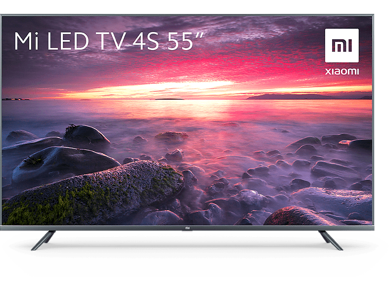 TV LED 55" - Xiaomi Mi TV 4S UHD 4K, Quad Core, BT, AndroidTV, PatchWall, Google Assistant, Chromecast, Blanco