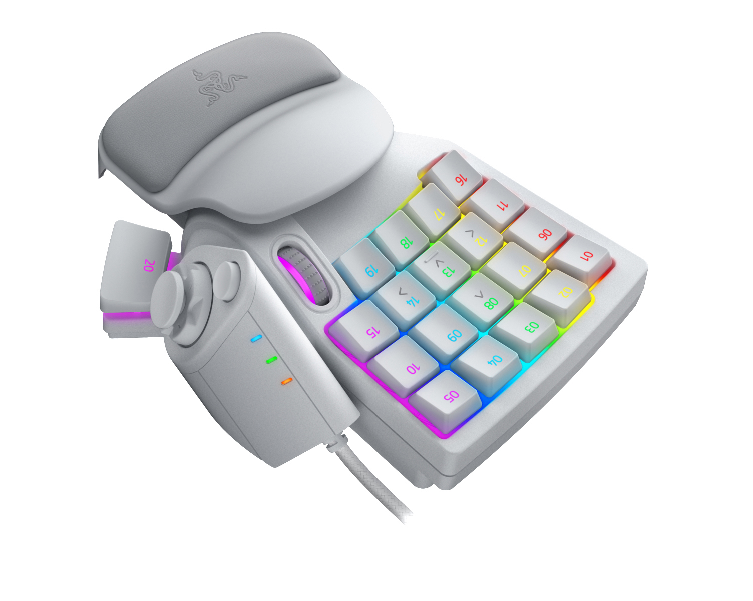RAZER Tartarus Pro, Gaming Tastatur, Opto-Mechanical, Razer Linear Optical Switch (Rot), kabelgebunden, Mercury