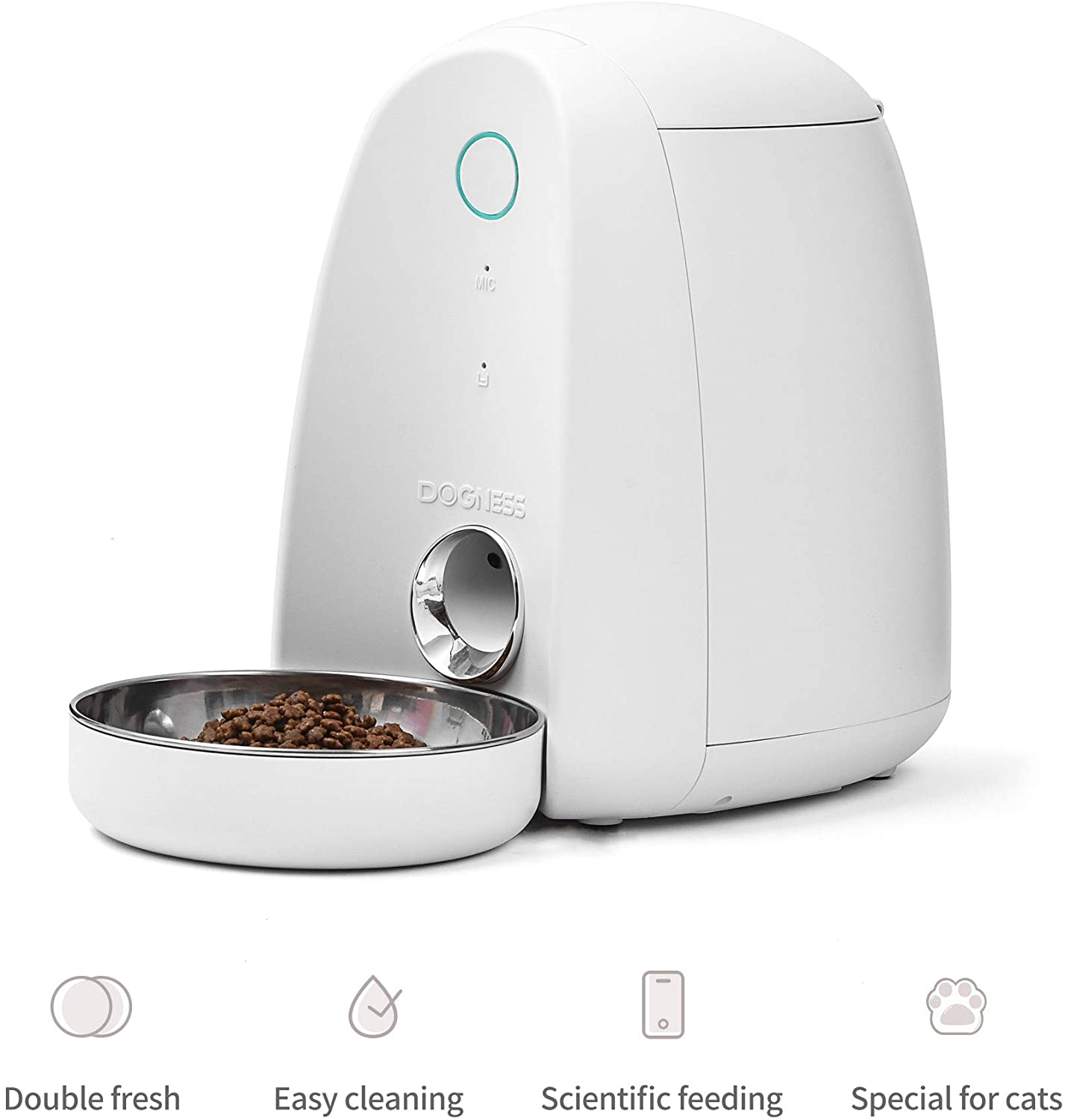 DOGNESS F05WH App Feeder Mini Futterspender