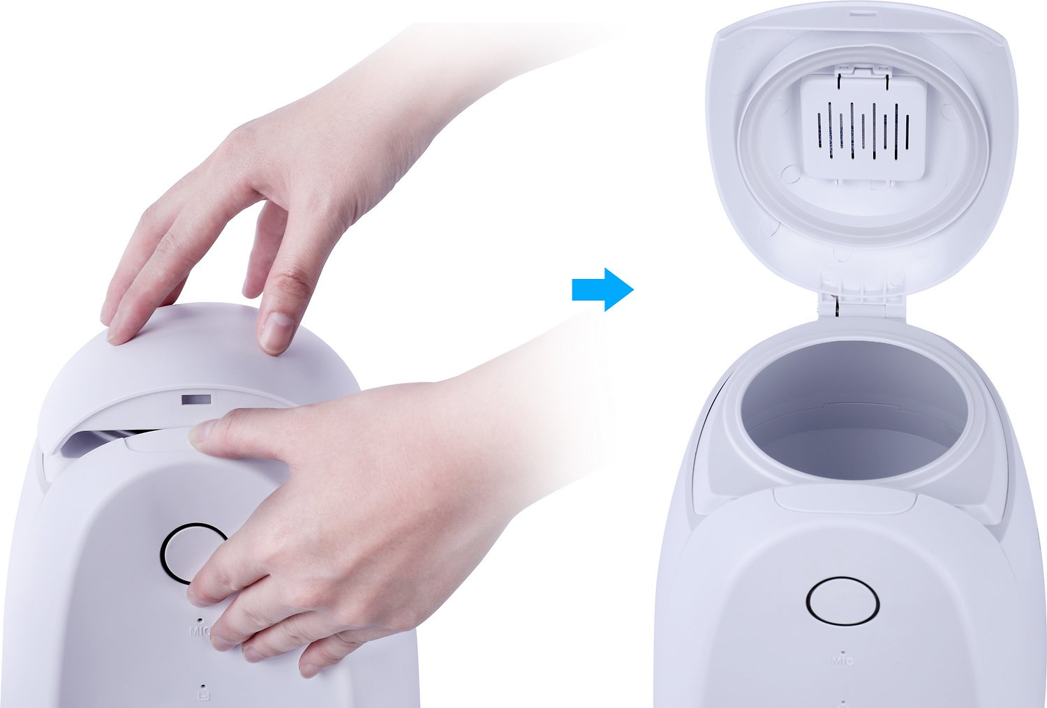 DOGNESS F05WH App Feeder Mini Futterspender