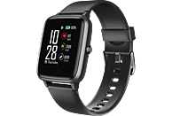 HAMA Fit Watch 5910 Smartwatch Edelstahl Kunststoff, 255 mm (Länge insgesamt), Schwarz