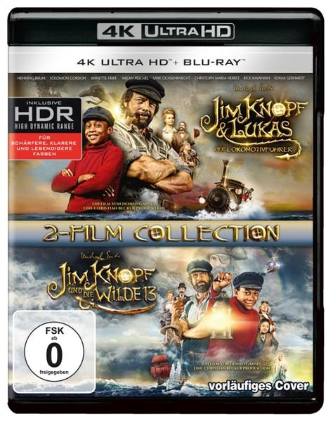 Jim Knopf & Lukas der Lokomotivführer + Jim Knopf und die Wilde 13 4K Ultra HD Blu-ray