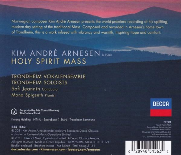 Kim Andre Arnesen - Holy Spirit Mass  - (CD)