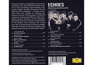 Signum Saxophone Quartet - Echoes  - (CD)