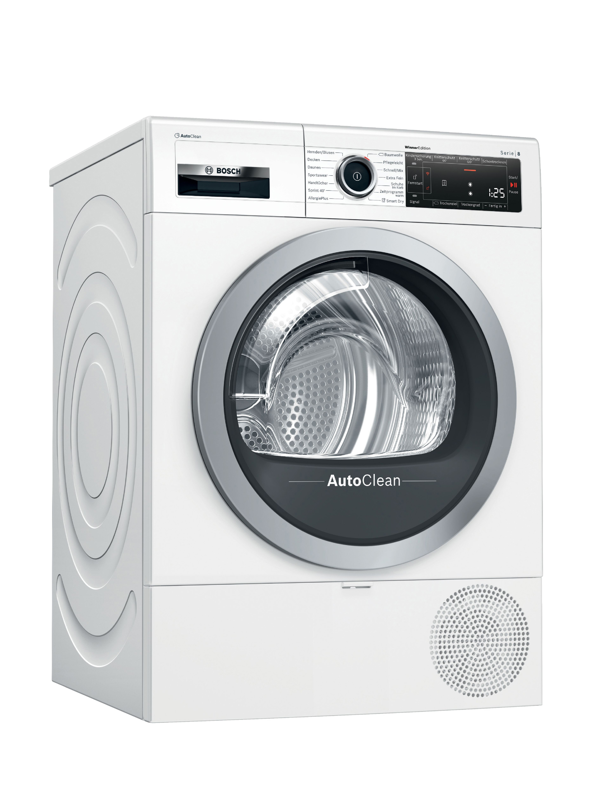 BOSCH WTX 87 MWIN Wärmepumpentrockner (8,0 kg, A+++, Weiß)