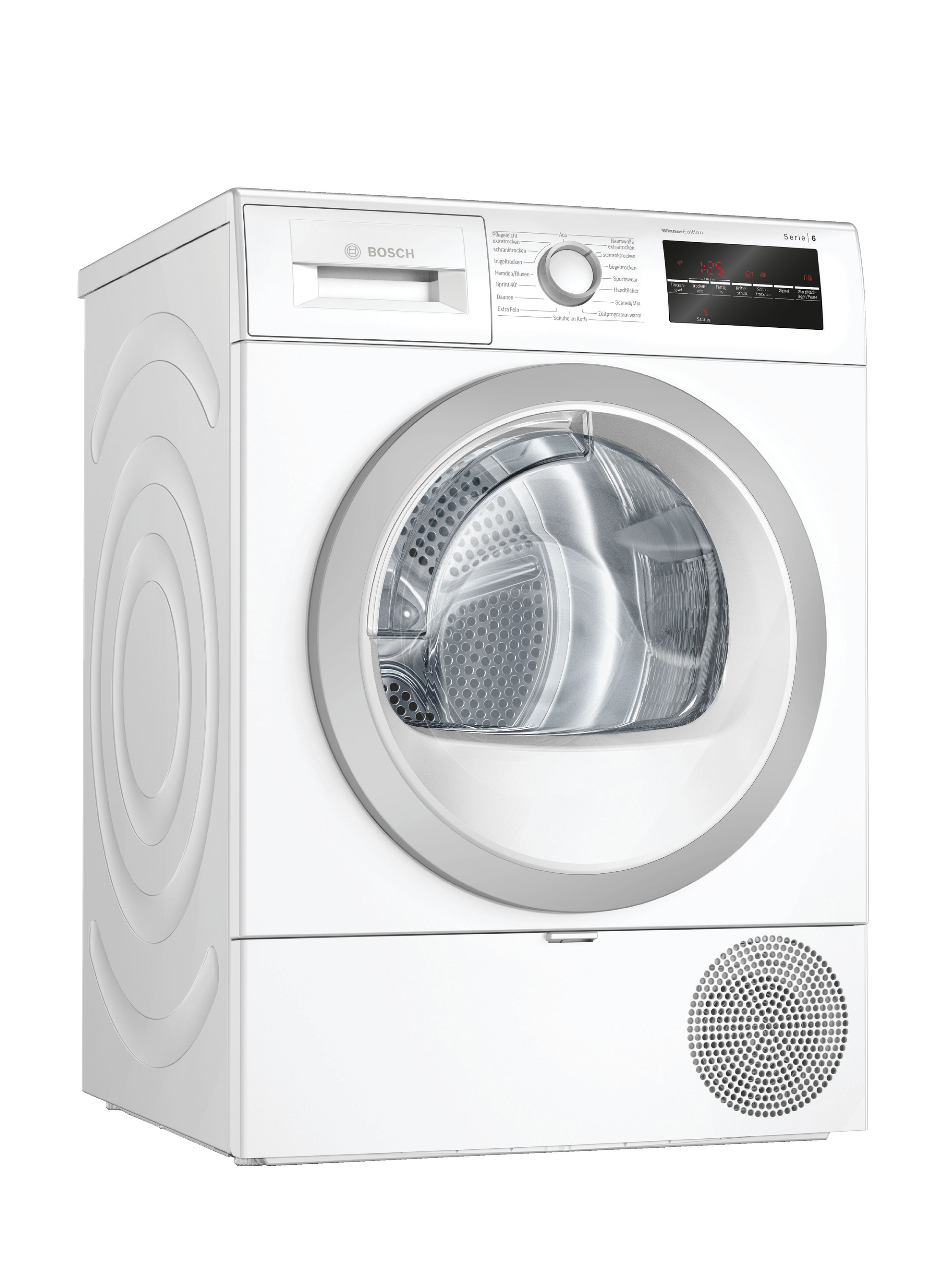 BOSCH WTR 874 WIN Wärmepumpentrockner (8,0 kg, A+++, Weiß)