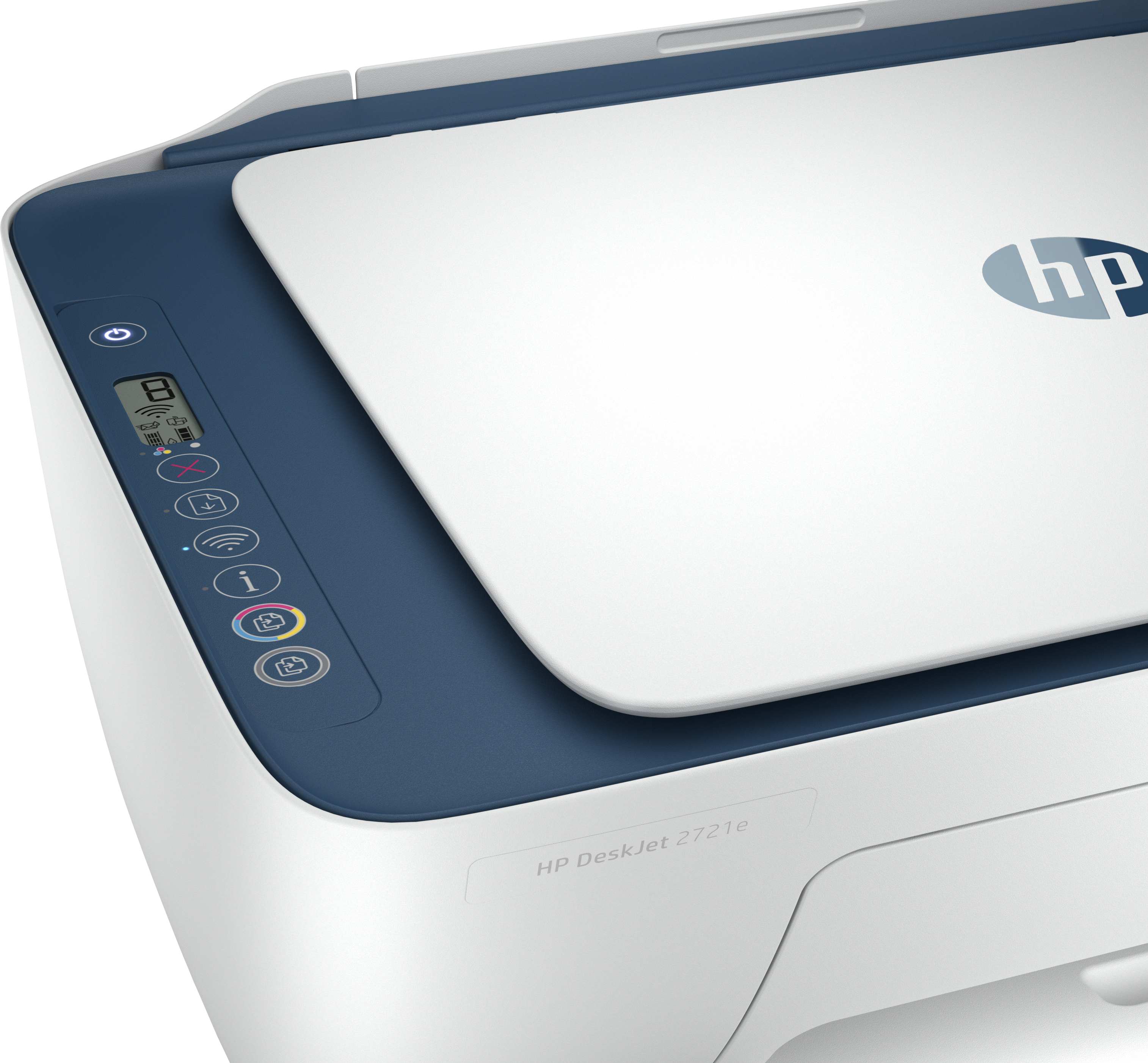 HP  Deskjet 2721e - Printen, kopiëren en scannen - Inkt - HP+ geschikt - Incl. 6 maanden Instant Ink (26K68B#629) All-in-one printer