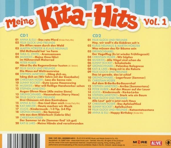 VARIOUS - Meine Kita Hits Vol.1-die 4  - (CD)