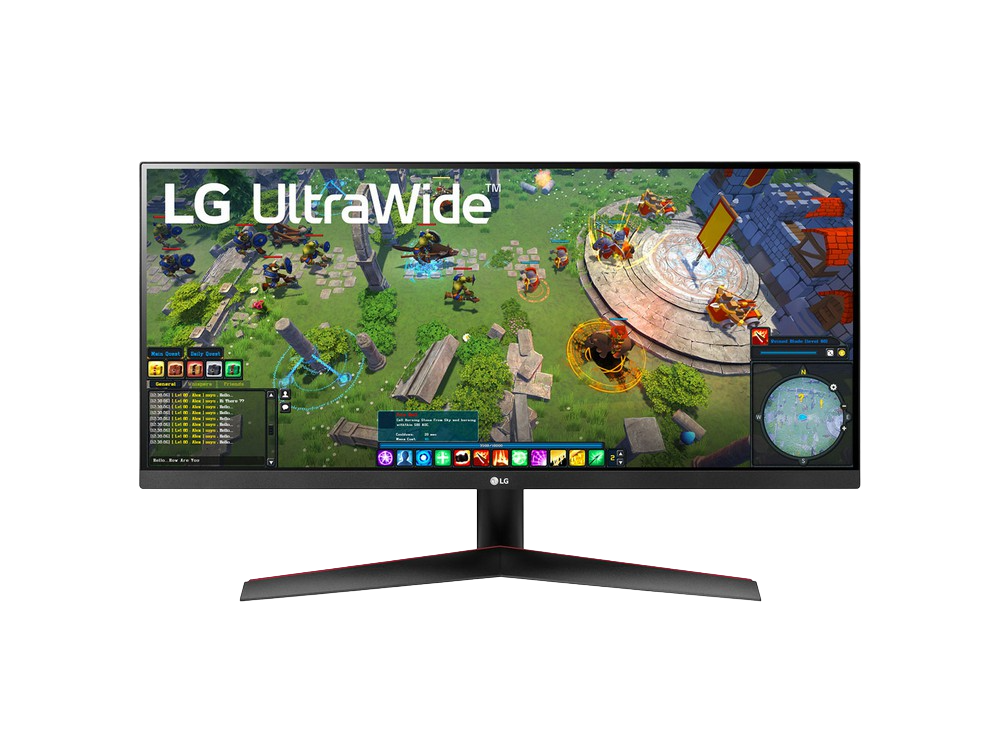 Monitor - LG UltraWide™ 29WP60G-B.AEU, 29" WFHD, 1 ms, 75 Hz, AMD FreeSync™, ScreenSplit, Negro