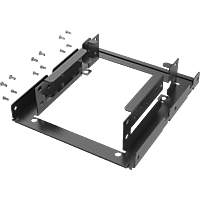 HAMA Einbaurahmen für 2x 2,5" SSD- und HDD-Festplatten in 3,5" Einschub