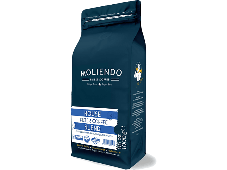 MOLIENDO House Blend 1000gr. Filtre Kahve