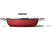 SMEG CKFD2811RDM - Smeg 50's Style djup stekpanna med lock Ø28 cm, röd
