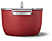 SMEG CKFC2611RDM- 50’s Style gryta Ø26 cm, röd