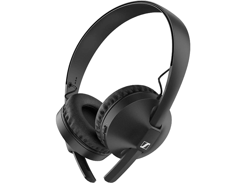 Auriculares inalámbricos - Sennheiser HD 250BT, De diadema, Bluetooth 5.0, Hasta 25 horas, Micrófono, Negro