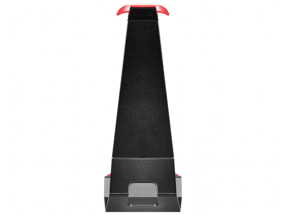 Soporte auriculares - MSI HS01 HeadSet Stand, Universal, Base antideslizante, Negro