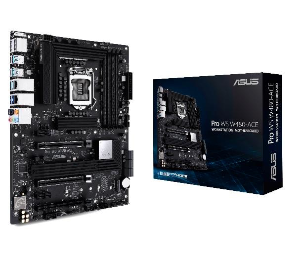 ASUS Pro WS W480-ACE Mainboard Schwarz