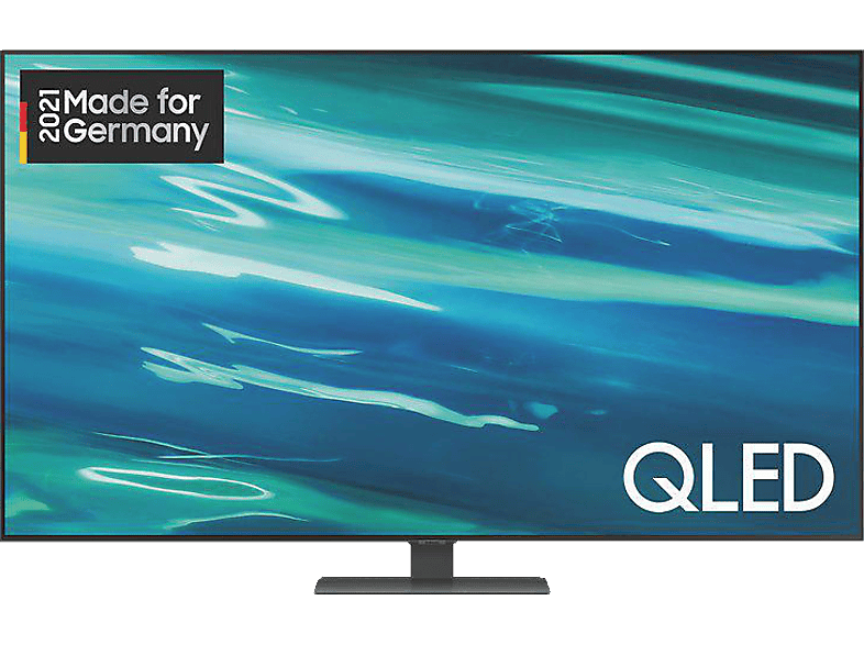 / TV SMART SAMSUNG 50 (Flat, GQ50Q80AAT Zoll 125 QLED 4K, TV) cm, UHD