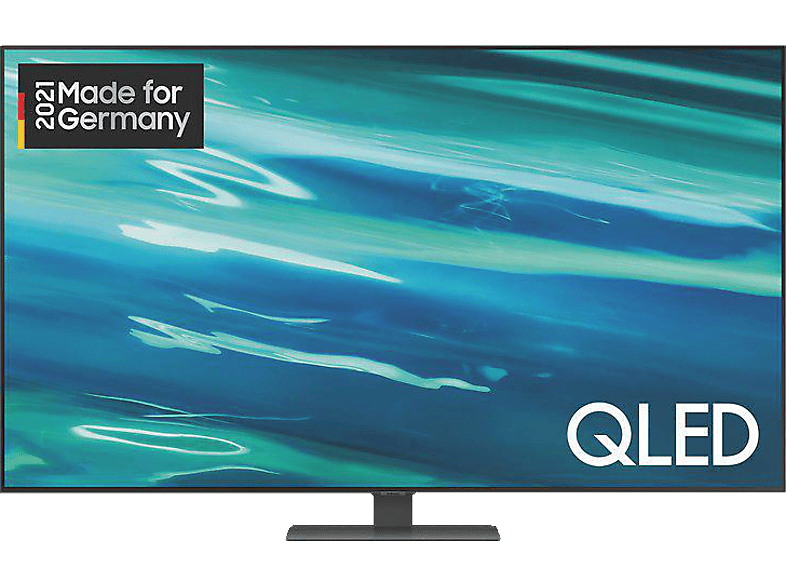 SAMSUNG GQ65Q80A QLED TV (Flat, 65 Zoll / 163 cm, UHD 4K, SMART TV ...