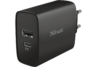 TRUST Qmax USB + USB-C gyorstöltő 30W (23558)
